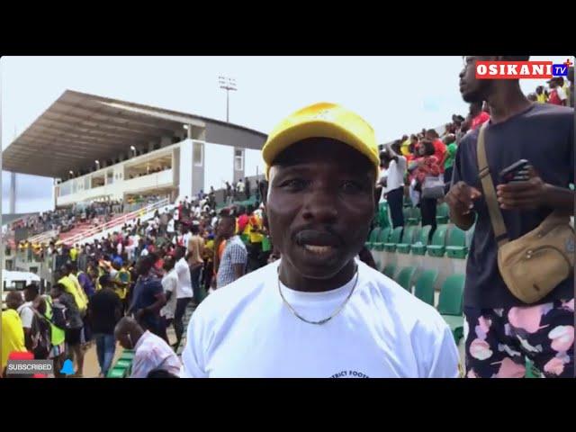 Ghana vs Cote D’Ivoire (5-1) Watch Fans Reactions & Players Applauded By Fans 