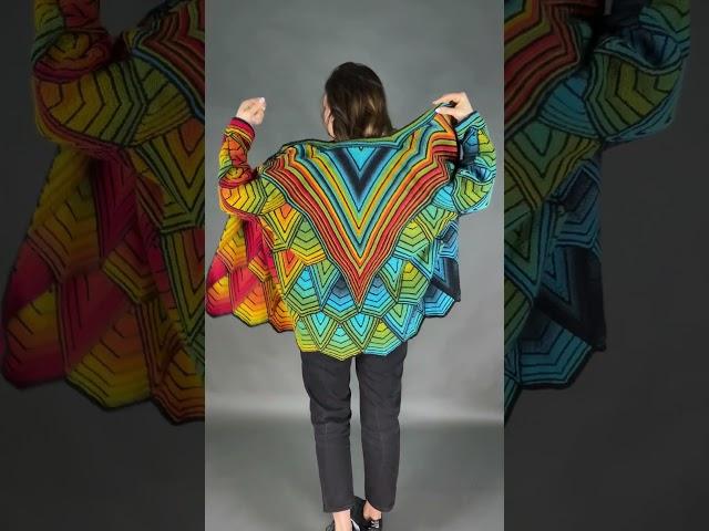 StrickSet inkl. PDF-Strickanleitung Samba Patch-Art Strickjacke Dragon