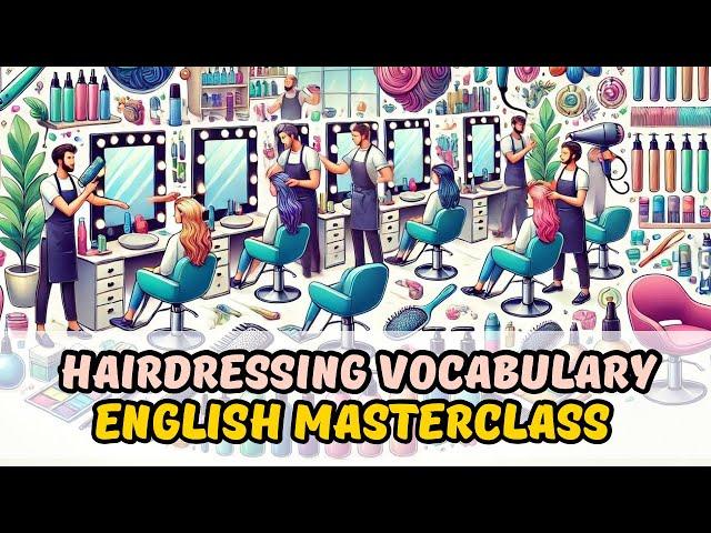 Hairdressing English - Hair Salon - Hairdressers - English Lesson Beginners