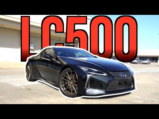 Lexus LC500 looks AMAZING - Vossen Wheels & Graphene Coating | EVS Vlog