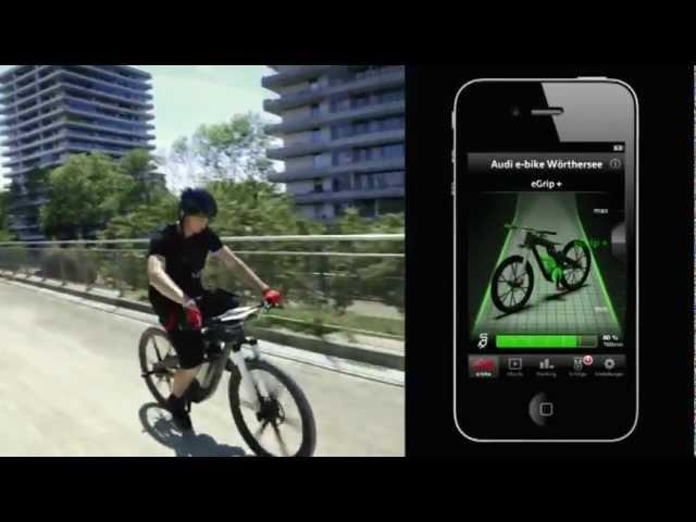 Audi e-bike in Motion
