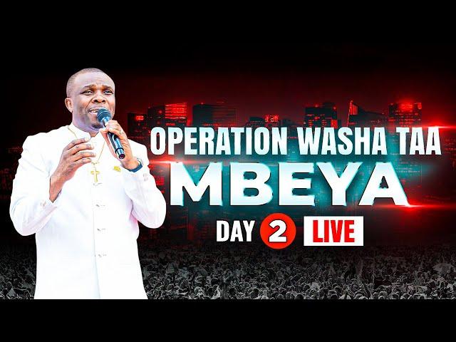 #live: [15.11.2024] KONGAMANO KUBWA LA OPERATION WASHA TAA KILA MKOA (KESI YAKO IMEKWISHA) - MBEYA