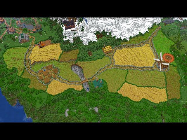 I Planted 20,000 Seeds for This Minecraft Build!