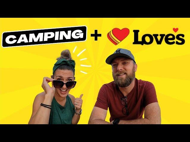 Truck Stop Camping at Loves RV Stop: What You Must Know First! / EP 15