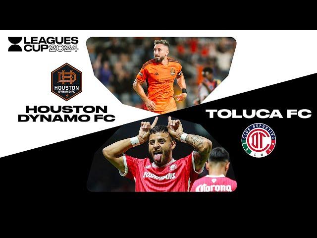 Leagues Cup 2024: Toluca FC 2 (5) - 2 (4) Houston Dynamo FC | Full Match Highlights