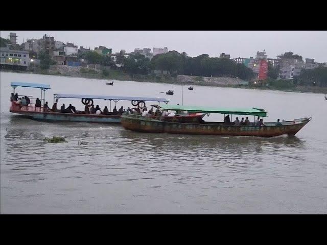 It is Buriganga river and small ships are going new video 2024