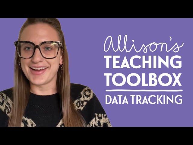 Allison's Teaching Toolbox: Data Tracking