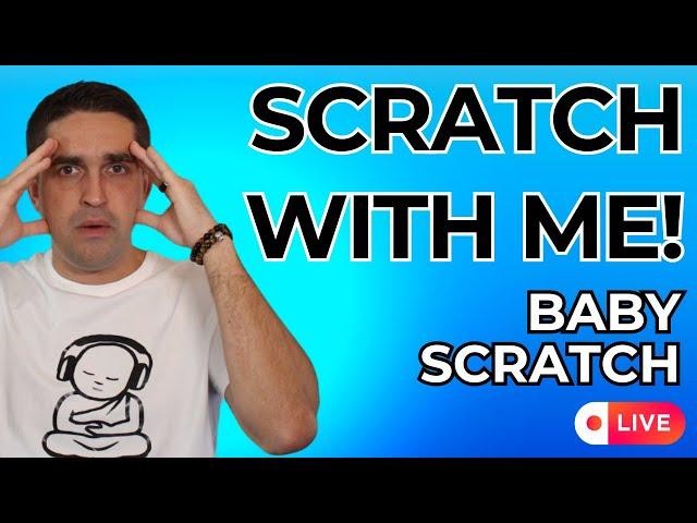 Scratch With Me! Live Beginner Scratch DJ Tutorial (Baby Scratch)