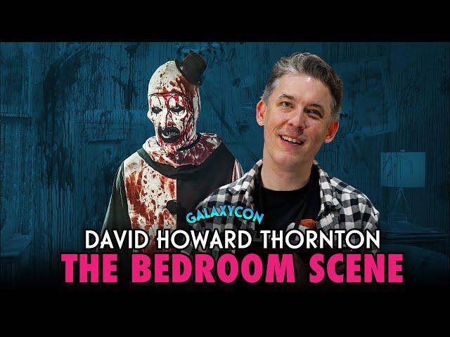 David Howard Thornton reacts to THAT bedroom scene from Terrifier 2