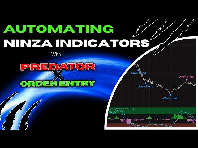 Automating NinZa Indicators with Predator X Order Entry | NinjaTrader 8