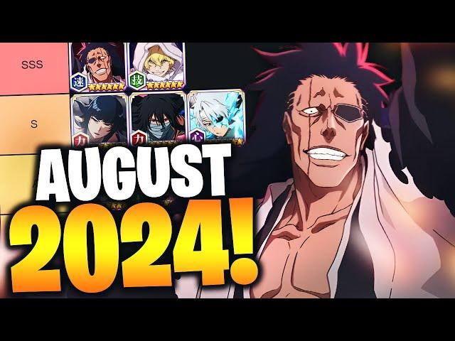 UPDATED AUGUST 2024 BEST PVE UNITS FOR EACH ATTRIBUTE TIER LIST! Bleach Brave Souls!