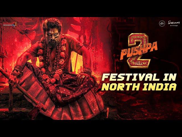 Pushpa Festival in North India | Pushpa 2 The Rule | Allu Arjun | Rashmika Mandanna | Sukumar | DSP