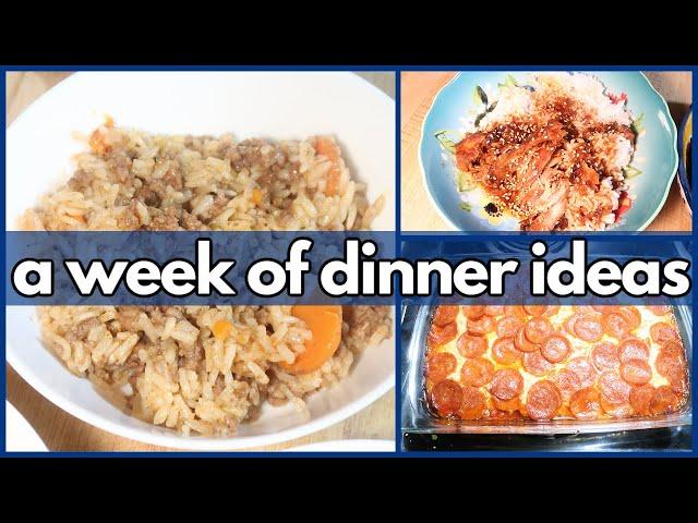 WEEK NIGHT DINNERS | What’s For Dinner? #354 | 1-WEEK OF REAL LIFE MEALS