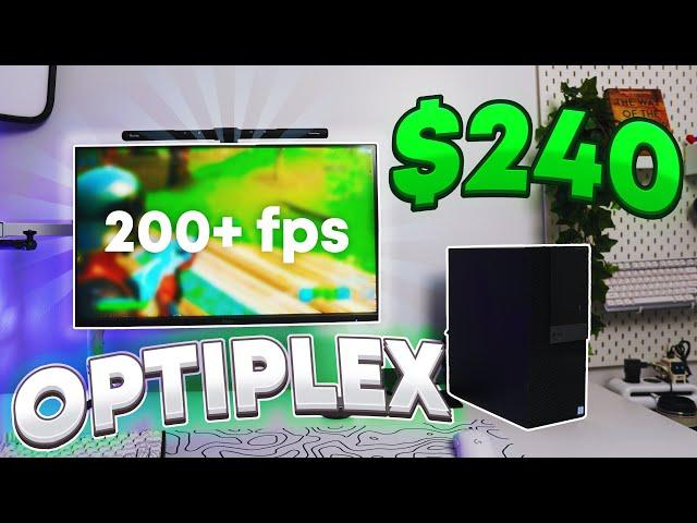 ULTIMATE $240 Dell Optiplex Gaming Pc