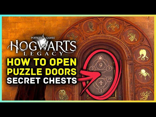 Hogwarts Legacy - How To Open SECRET Puzzle Doors For Collectables & Powerful Gear!