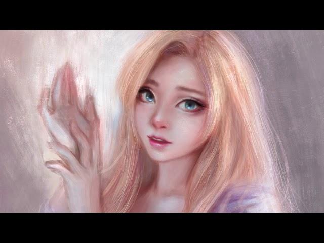 RAPUNZEL FANART : DIGITAL PAINTING TIMELAPSE