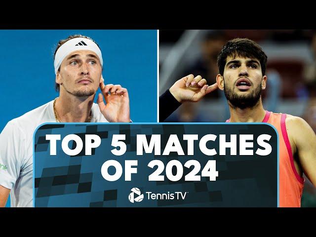 Top 5 ATP Tennis Matches of 2024 