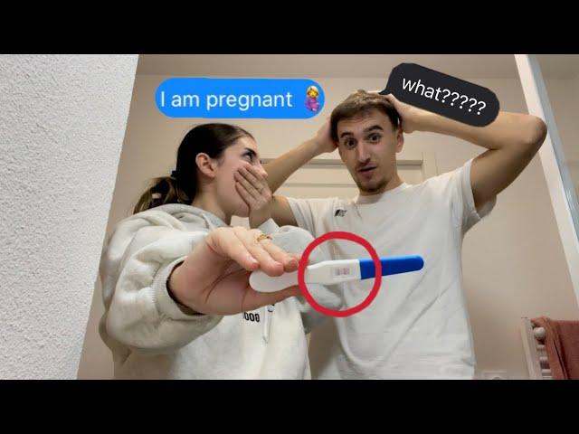 I’M PREGNANT‼️ Prank te dashurit || Reagoj keq