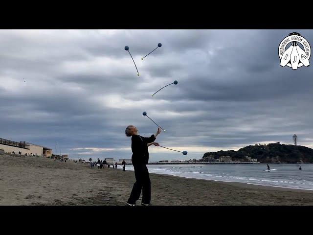 Poi Juggling by Yuta Suzuki from Japan | IJA Tricks of the Month