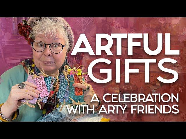 🟢 A Celebration Artful Gifts, Giveaways and Mixed Media Gift Ideas!