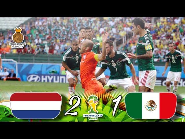 Holanda 2-1 México | Octavos de Final Mundial Brasil 2014 | Resumen y Goles HD TV Azteca 1080p60