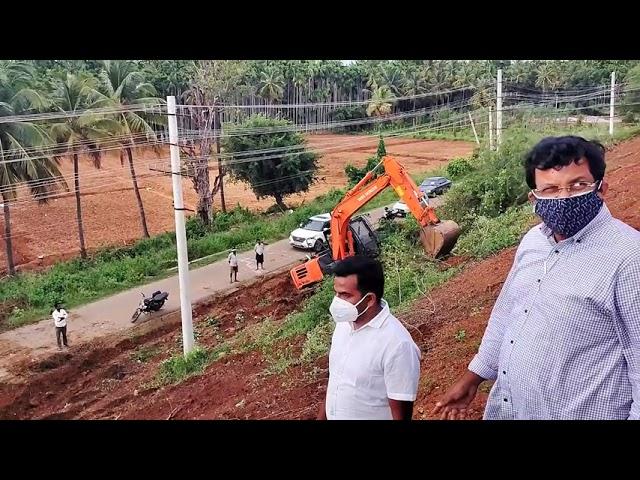 MLA Dr CM Rajesh Gowda Visits to watch Kalambela Lake Jungle Clining