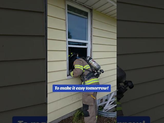 Low visibility search and VEIS!  #whitehousefire