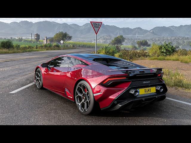 Lamborghini Huracan Tecnica - Forza Horizon 5 | 4K Maximum Settings