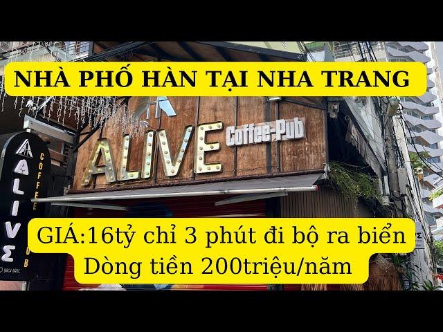 Bán nhà Nha Trang căn góc đường Bạch Đằng