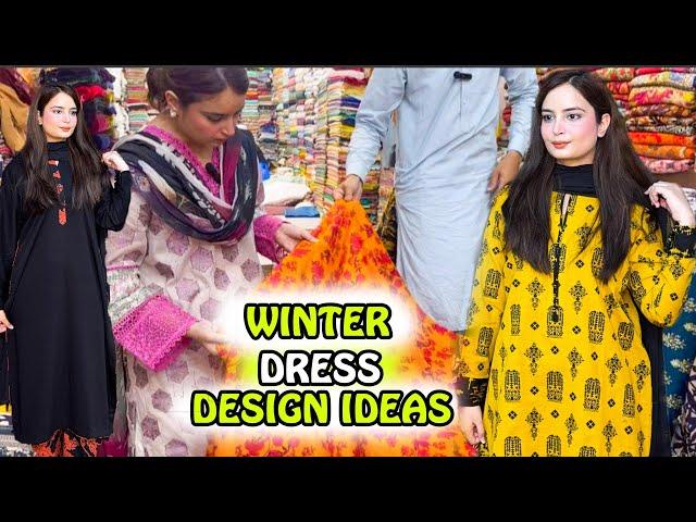 How I designed Winter Casual Dresses From Scratch Under 4000/- Simple & Trendy Desigsn for girls