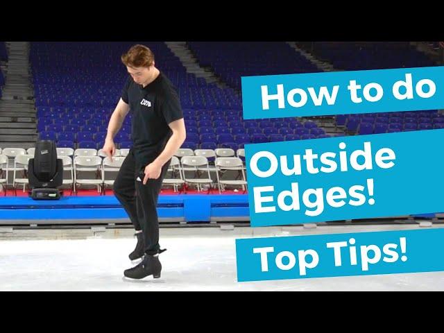 How to do an Outside Edge on Ice! Figure Skating Tutorial!