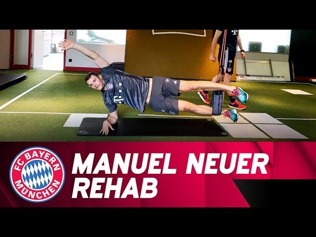 Manuel Neuer working on his comeback!  | FC Bayern