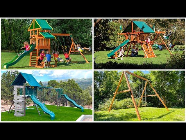 The Most "Bang For Buck" Swing Sets -- Backyard Discovery? KidKraft? Lifetime?...or Build Your Own?