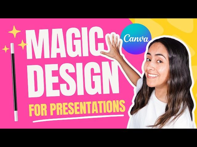 Craft Killer Presentations in No Time | Canva Magic Design for Presentations 