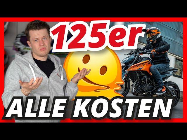 KASSENSTURZ! ️ 125er - ALLE KOSTEN beim Einstieg ins Hobby #125er #FührerscheinklasseA1