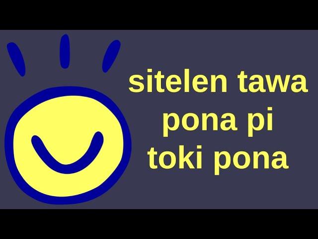 Toki Pona is a Cool Language!!!