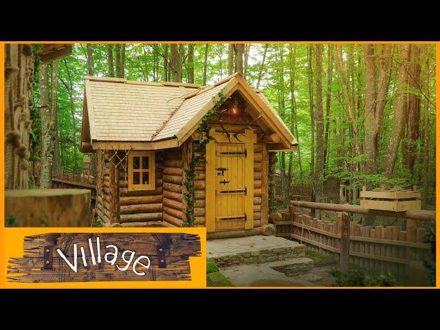 I Spent 365 DAYS ALONE in the Forest Building a Log House