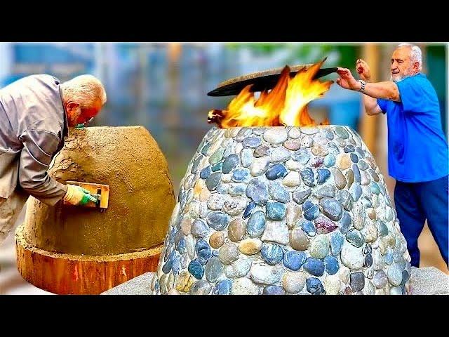 BREATHTAKING VIDEO  HOW TO MAKE A TANDOOR OVEN  build in the garden ️ DIY