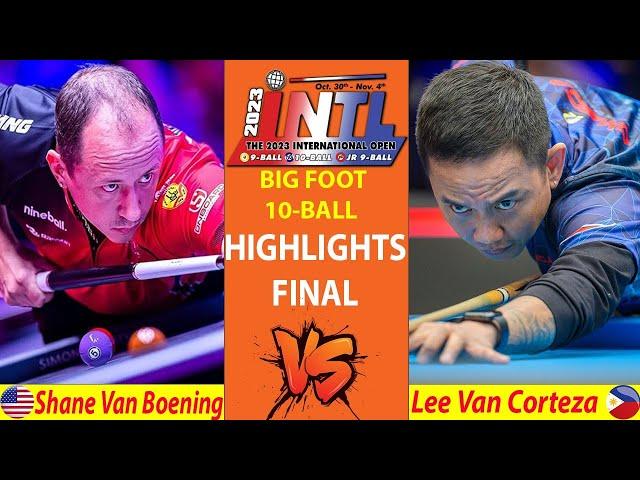 HIGHLIGHTS FINAL | Shane Van Boening vs Lee Van Corteza| The International 9-Ball Open