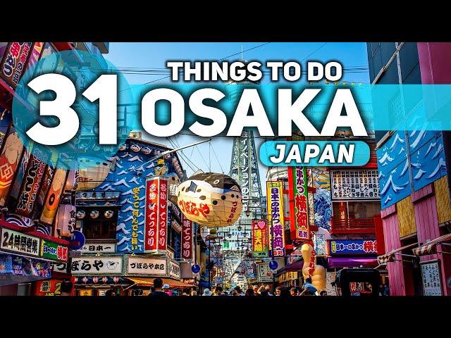 Best Things To Do in Osaka Japan 2024 4K