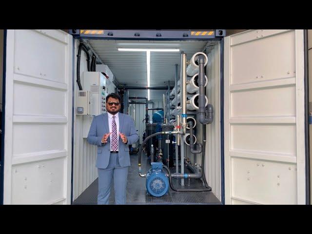 Sea Water Reverse Osmosis | Containerized Desalination SWRO | Islands & Offshore | Al Kafaah | Dubai