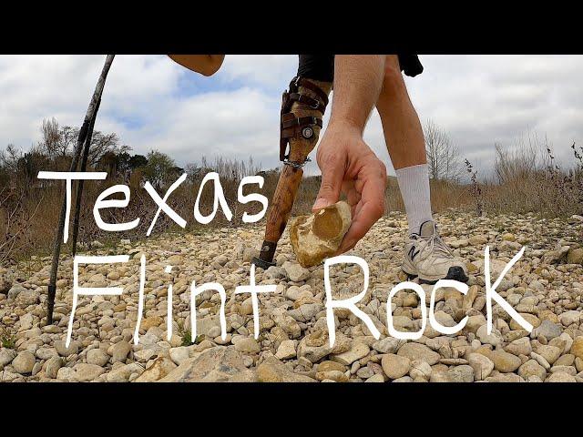 Flint Rock hunting in Blanco River in San Marcos, TX with Aaron Smith and Kids of Gainesville, TX