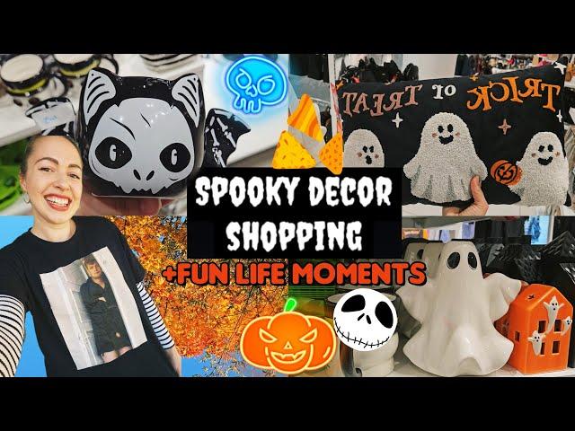 Spooky decor and plant pot shopping  + fun moments from daily life 