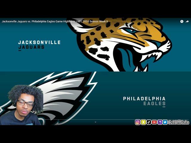 49ERS FAN REACTS TO Jacksonville Jaguars vs Philadelphia Eagles Game Highlights NFL2024 Season Week9