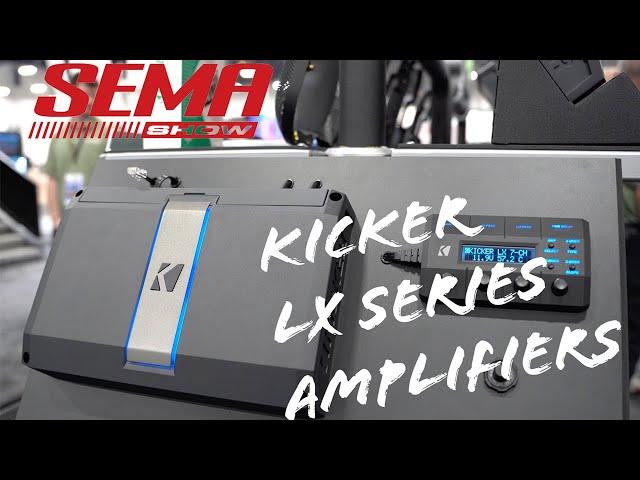 SEMA 2024 with Kicker Car Audio and the All New for 2025 LX Series Amplifiers