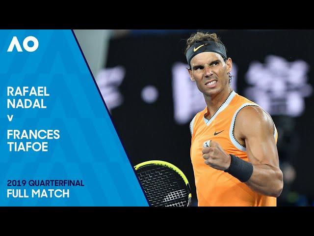 Rafael Nadal v Frances Tiafoe Full Match | Australian Open 2019 Quarterfinal