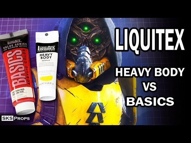 Liquitex Heavy Body vs Basic What I Use On My Props / Costumes and Why