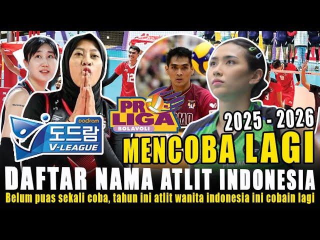 Atlit PROLIGA Wanita ini Ramaikan Pendaftaran Liga Korea - Coba peruntungan kali keduanya.