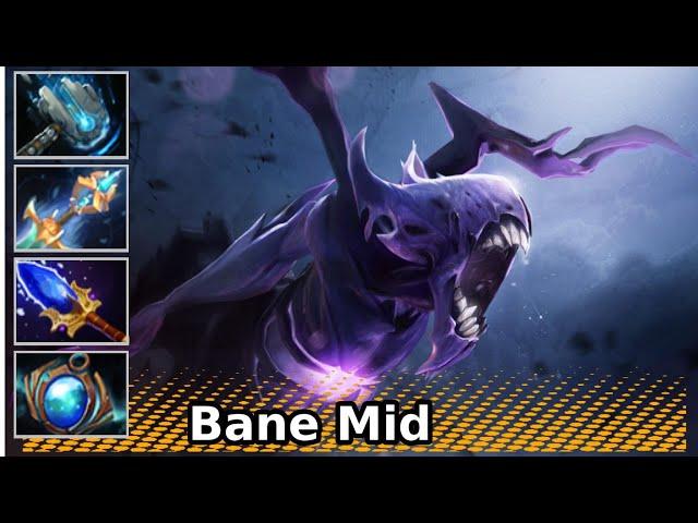 Bane Mid Lane Build, Meteor Hammer + Aghanim's Scepter | Dota 2 New Meta Highlights