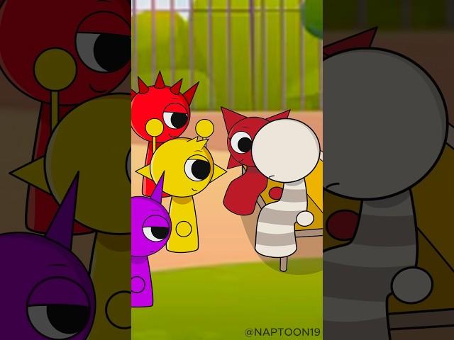 Sprunki Triple Ultimate Slap Prank Animation #sprunki #shorts #animation